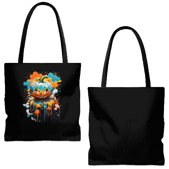 Spooky & Unique Halloween Gift for Horror Lovers Tote Bags (AOP)