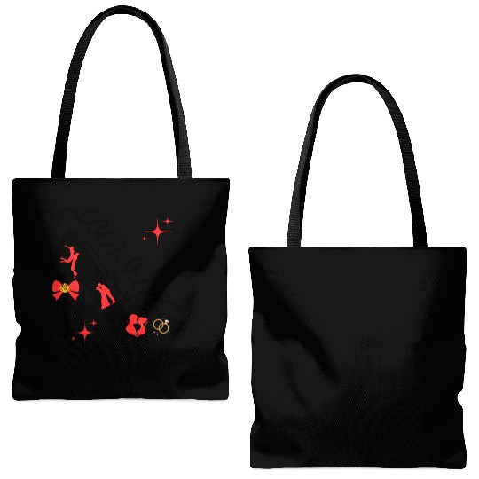 Bride Wedding Engagement Honeymoon Classy Boho Tote Bags (AOP)