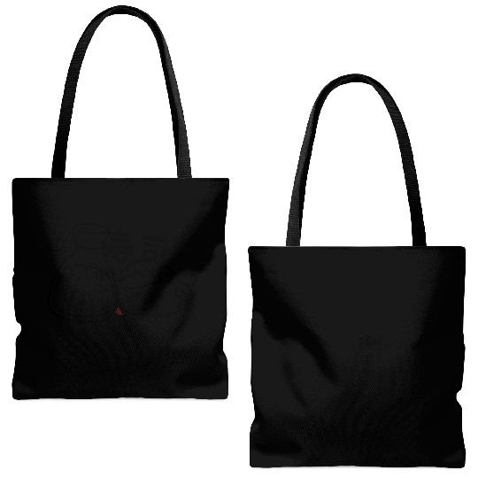 Sushi Kanji Tote Bags (AOP)