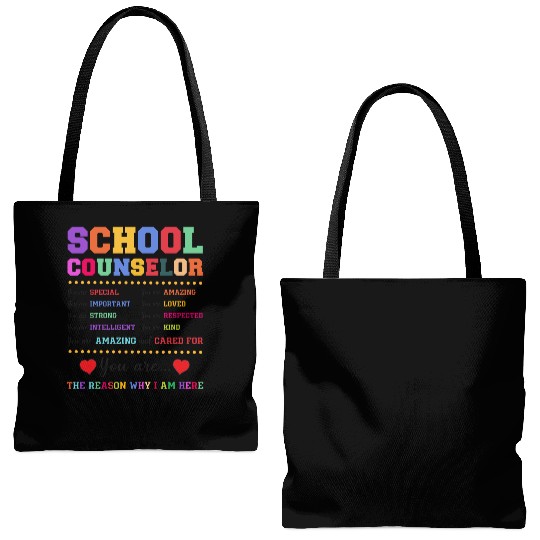 School Counselor School Counselor Tote Bags (AOP)