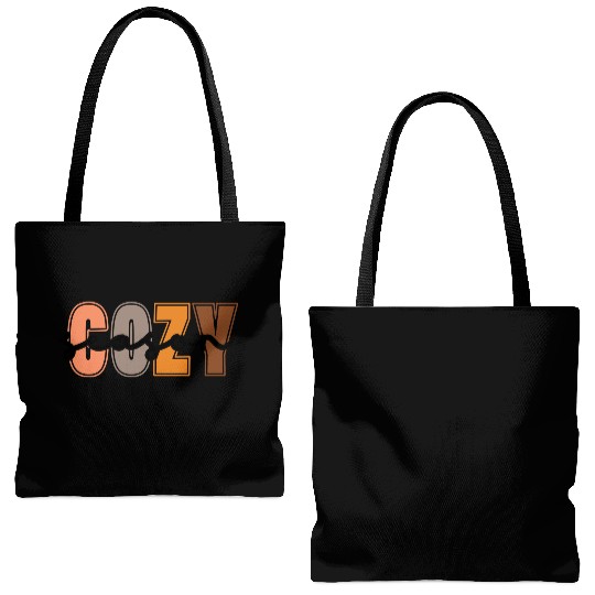 Cozy Season, Fall Season Tote Bags (AOP)