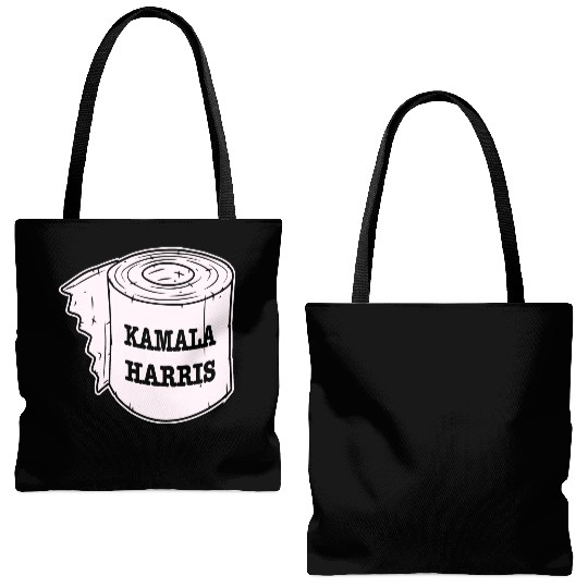 Kamala Harris Toilet Paper LIKE US ON FACEBOOK # Tote Bags (AOP)