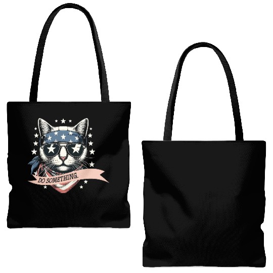 Cat Ladies Funny Kamala Harris 2024 Election Do So Tote Bags (AOP)