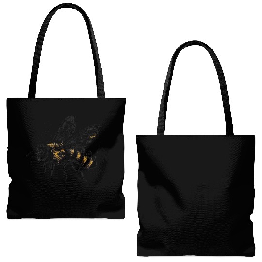 Honey Bee Insect Art 6 Tote Bags (AOP)