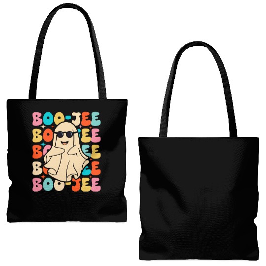 Funny Halloween Boo-jee Tote Bags (AOP)