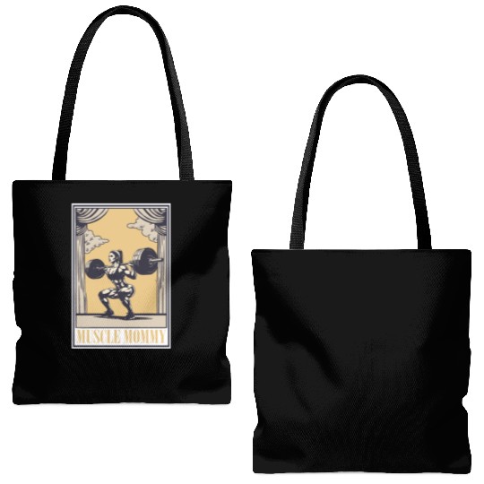 Tarot Cards Muscle Mommy for Strength & Tote Bags (AOP)