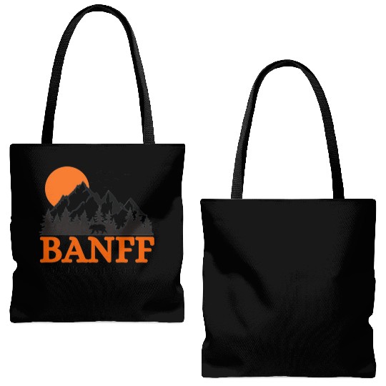 Banff National Park Tote Bags (AOP)