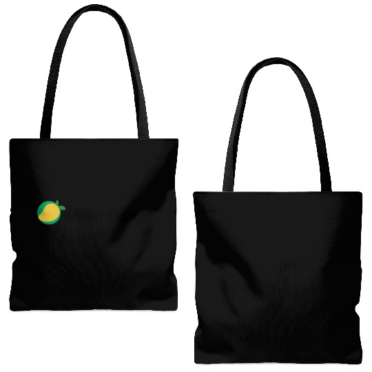 Green Mango Logo Design Tote Bags (AOP)