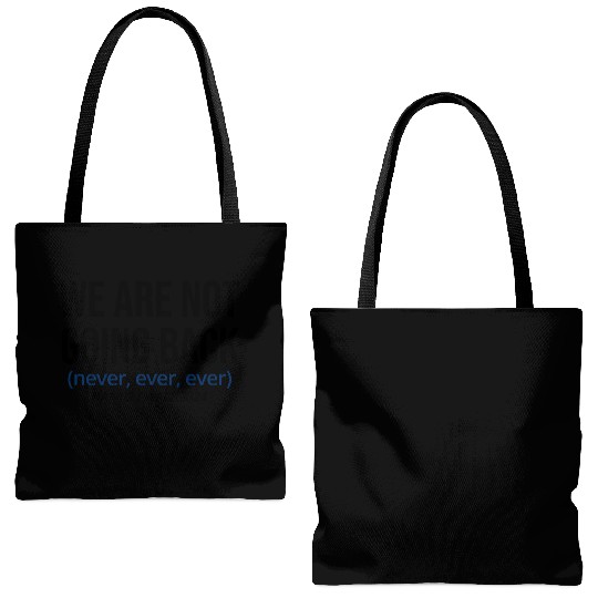Kamala Harris We Are Not Going Back, Vote Harris Tote Bags (AOP)