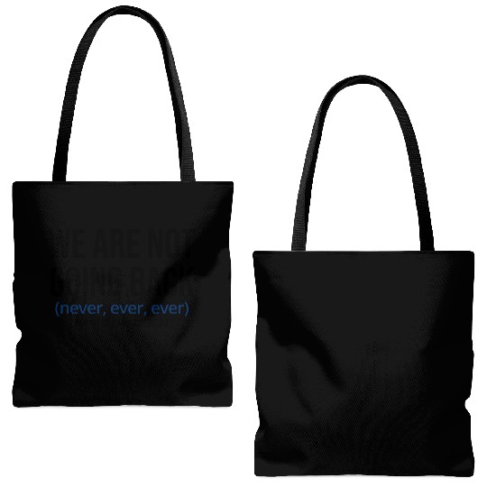 Kamala Harris We Are Not Going Back, Vote Harris Tote Bags (AOP)