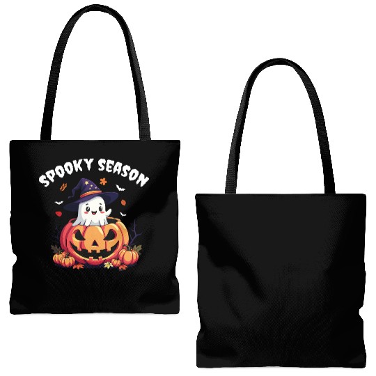 Spooky Season Tote Bags (AOP)