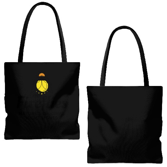 Fireflies Firefly Lightning Bug Insect Collector Tote Bags (AOP)