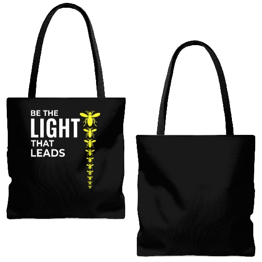 Fireflies Firefly Lightning Bug Insect Collector Tote Bags (AOP)