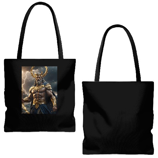 Zeus Jupiter Roman Greek God Tote Bags (AOP)