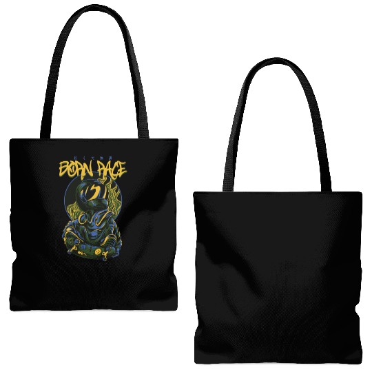 Born Race Tote Bags (AOP)