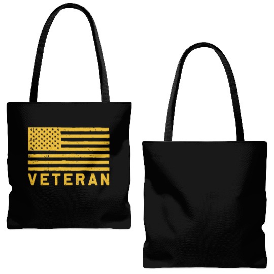 Proud US Army Veteran Tote Bags (AOP)