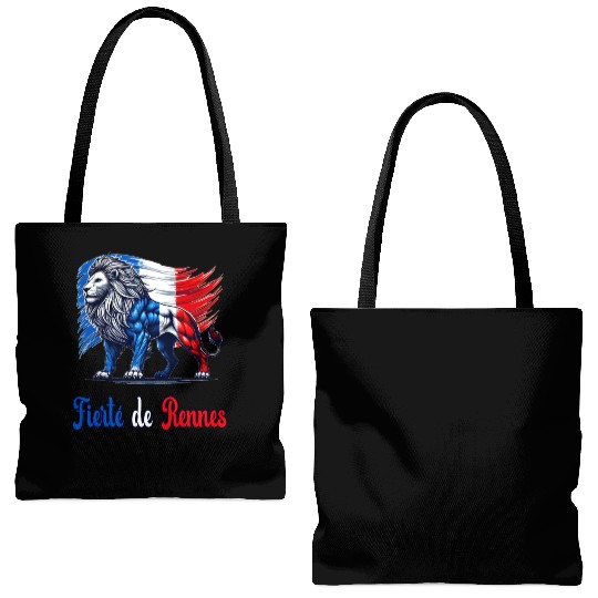 The pride of Rennes flag design Tote Bags (AOP)
