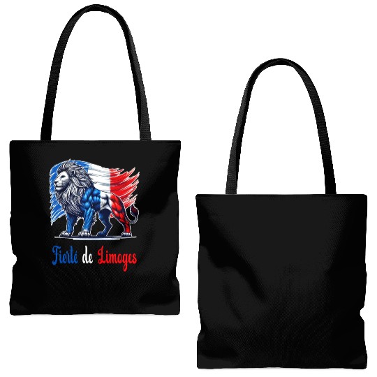 The pride of Lille flag design Tote Bags (AOP)