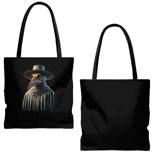 Plague Doctor Tote Bags (AOP)