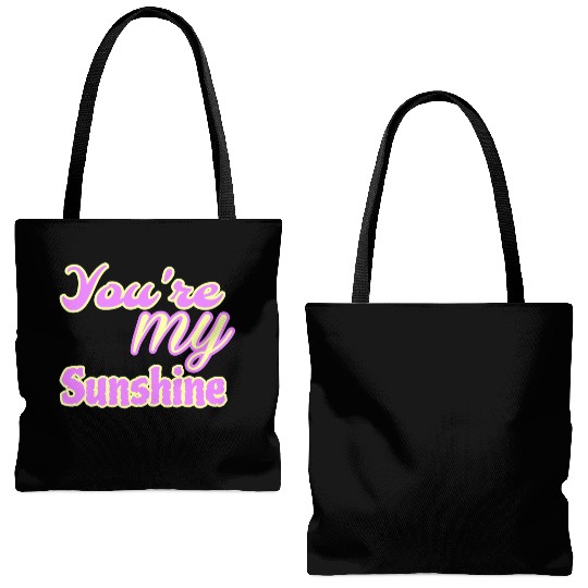 You are my sunshine Tote Bags (AOP)