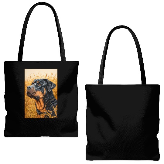 Rottweiler Tote Bags (AOP)