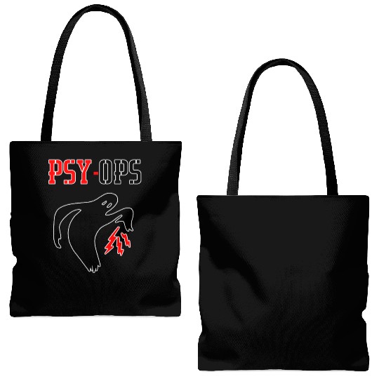 Psy-ops Secret Military Group US Armed Forces Tote Bags (AOP)