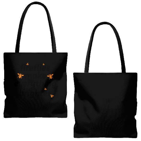 Fireflies Firefly Lightning Bug Insect Collector Tote Bags (AOP)