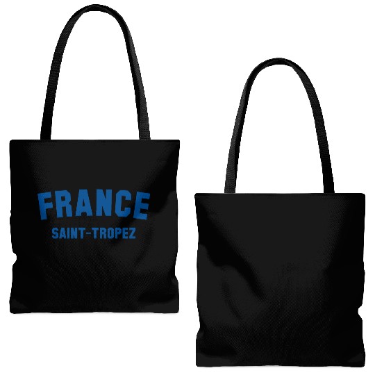 SAINT-TROPEZ France Tote Bags (AOP)