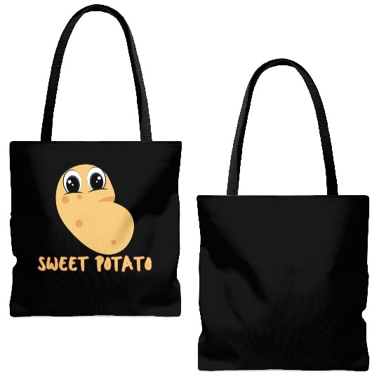 Sweet cute potato Tote Bags (AOP)