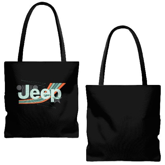 Jeep Painted Angles Design Tote Bags (AOP)