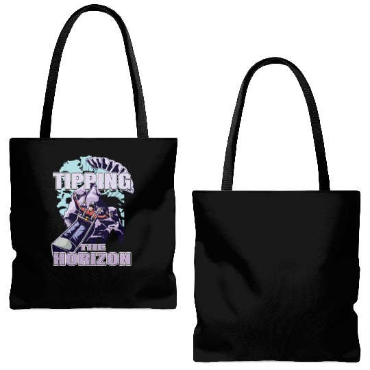 Tipping the Horizon Tote Bags (AOP)