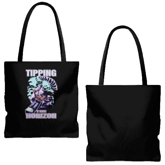 Tipping the Horizon Tote Bags (AOP)
