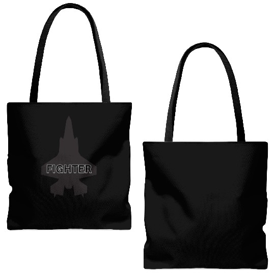 USAF F-35 Lightning II Art Tote Bags (AOP)