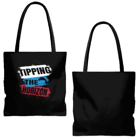 Tipping the Horizon Tote Bags (AOP)