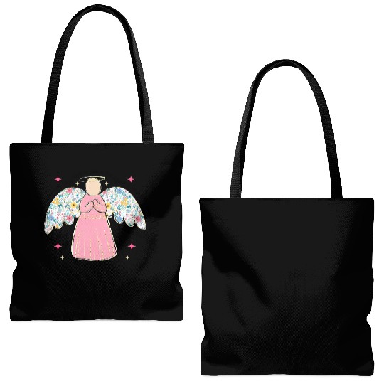 LUKE 2 19 GLORY TO GOD IN THE HIGHEST Tote Bags (AOP)