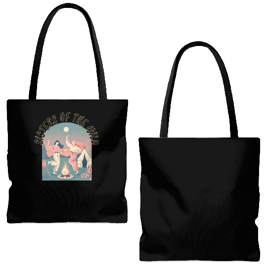 Sister of the wild together we thrive design Tote Bags (AOP)