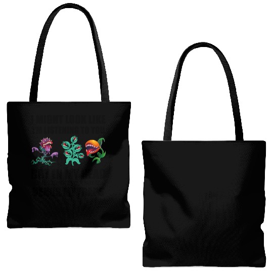 Venus flytrap lover's life! Tote Bags (AOP)