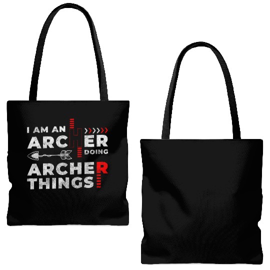 Archery Sports Bow Accuracy Quiver Tote Bags (AOP)