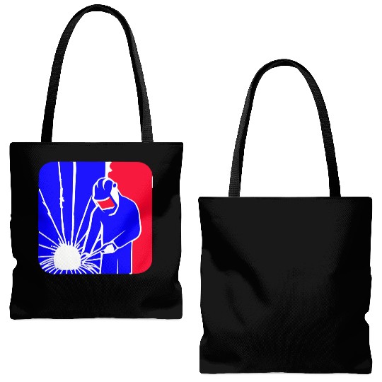 Major League Welder Sticker – Ideal Welding Gift Tote Bags (AOP)
