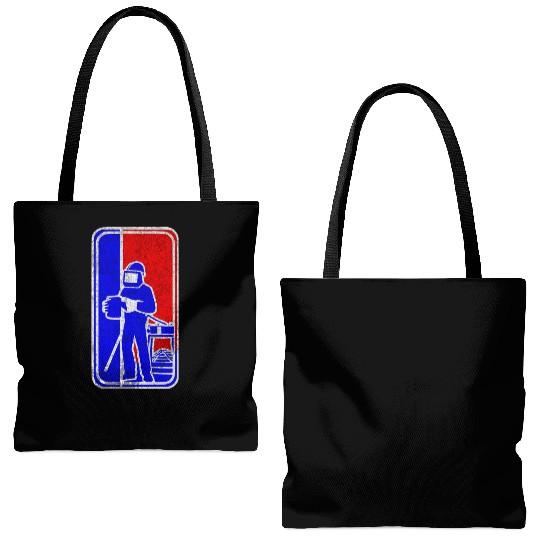 Major League Welder Sticker – Iconic Welder Life D Tote Bags (AOP)