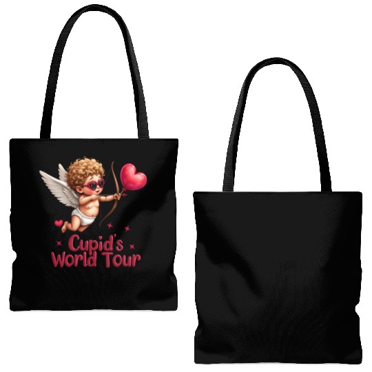 Cupid world tour Tote Bags (AOP)