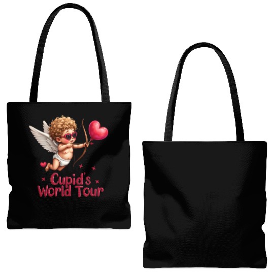 Cupid world tour Tote Bags (AOP)