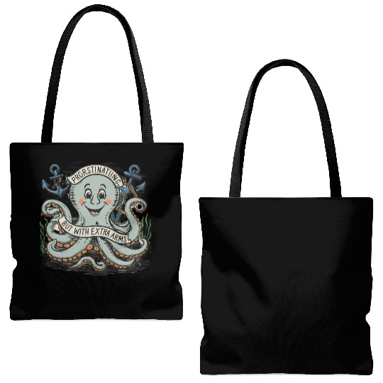 The Octopus Who Said No Tote Bags (AOP)