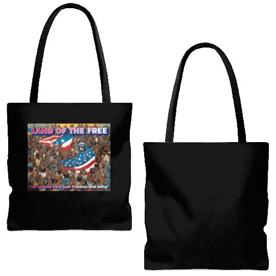 Land Of The Free Tote Bags (AOP)