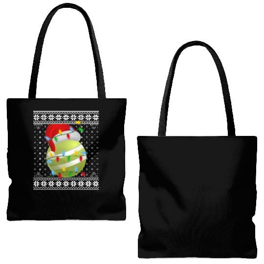 Croquet Ball Christmas Tote Bags (AOP)