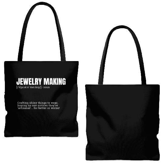 Jewelry Making Indoor Hobbies Definition Product T Tote Bags (AOP)