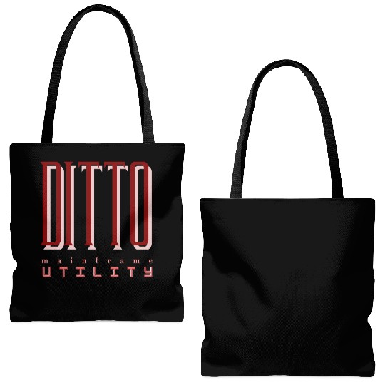 Mainframe Utility (DITTO) Data Interfile Transfer, Tote Bags (AOP)