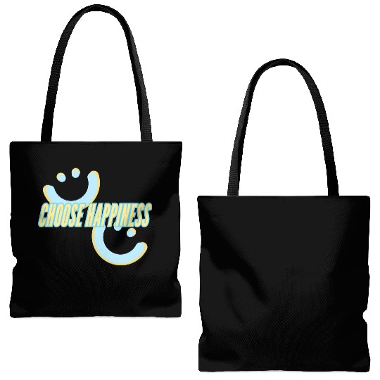 Choose Happiness | phozos Tote Bags (AOP)