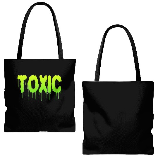 TOXIC Tote Bags (AOP)
