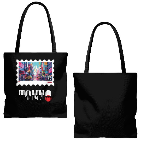 Tokyo: The Pulse of the Future Tote Bags (AOP)